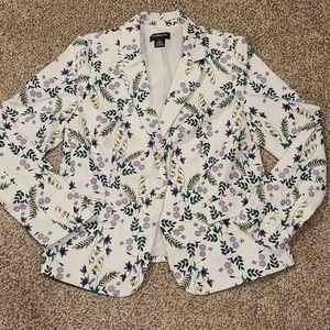 Liz Claiborne Floral Blazer